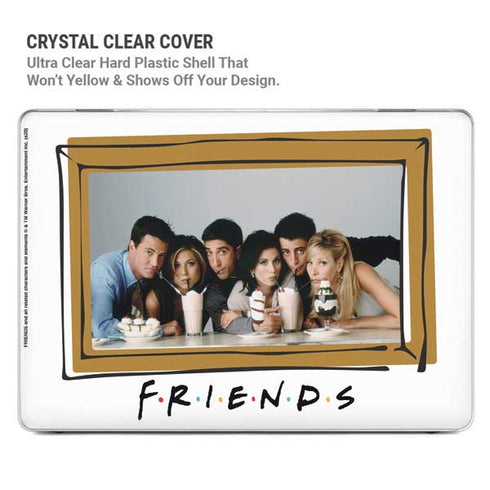Warner Bros FRIENDS Milkshakes MacBook Air 15in (2023-2025) Case plus Skin